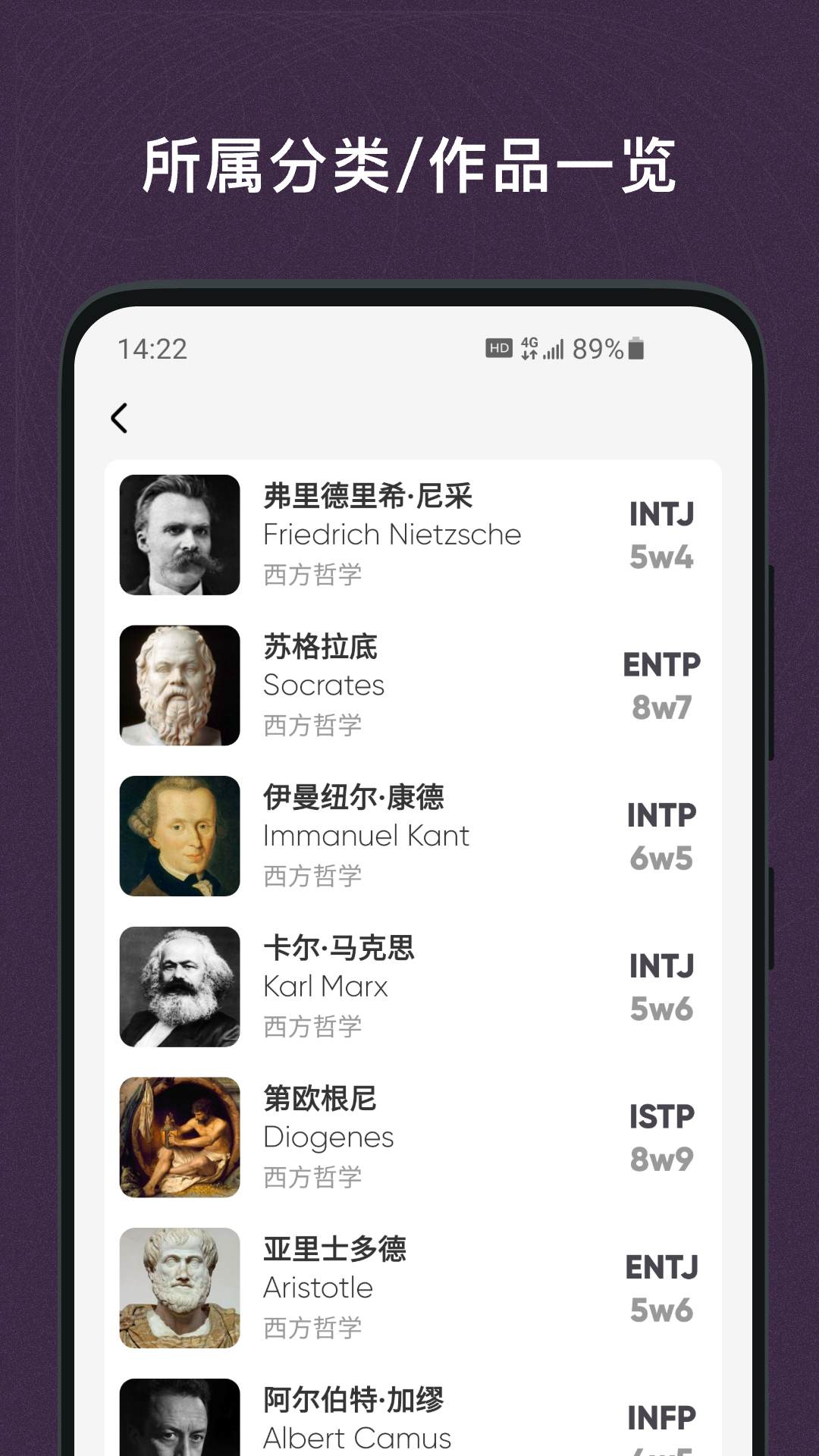 mbti百科截图4
