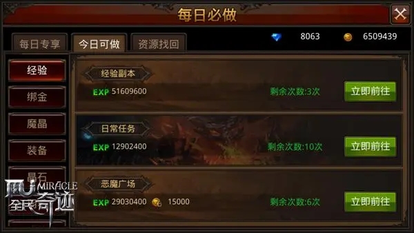 全民奇迹什么是装备传程