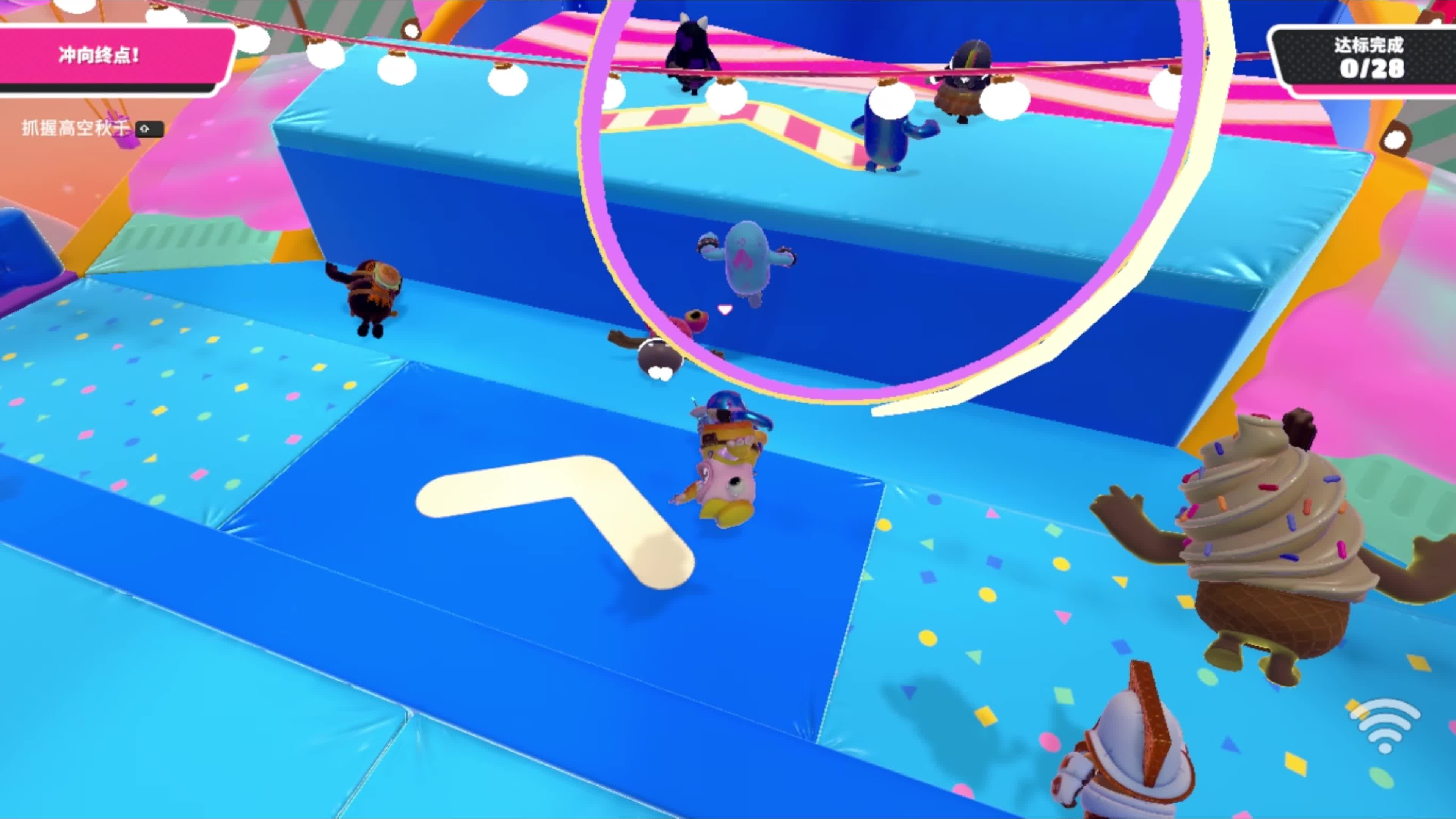 糖豆人怎么躺地上不起来