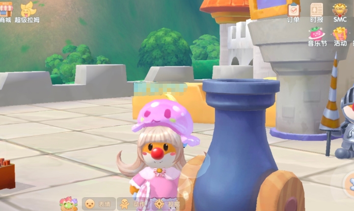 摩尔庄园房间门口怎么装饰