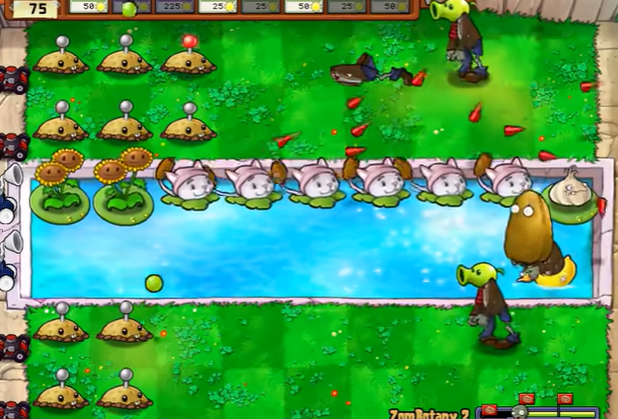植物大战僵尸1植物僵尸2怎么过