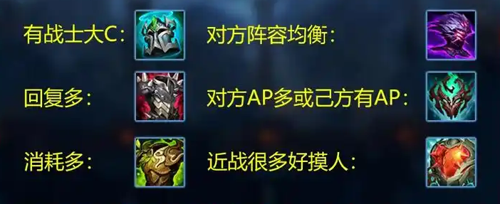 英雄联盟手游装备如何选择