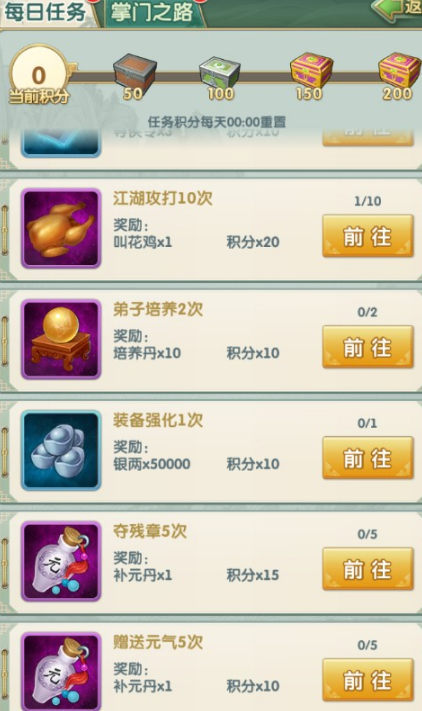 大掌门2培养弟子的核心是什么