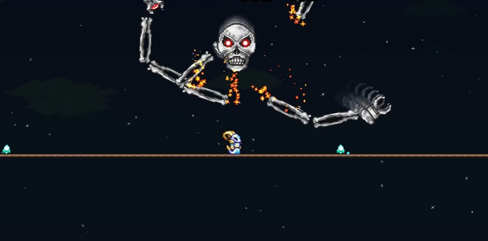 泰拉瑞亚打新三王用什么套装