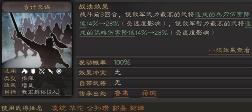 三国志战略版有什么减伤战法