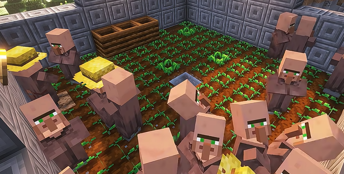 我的世界村民能干什么