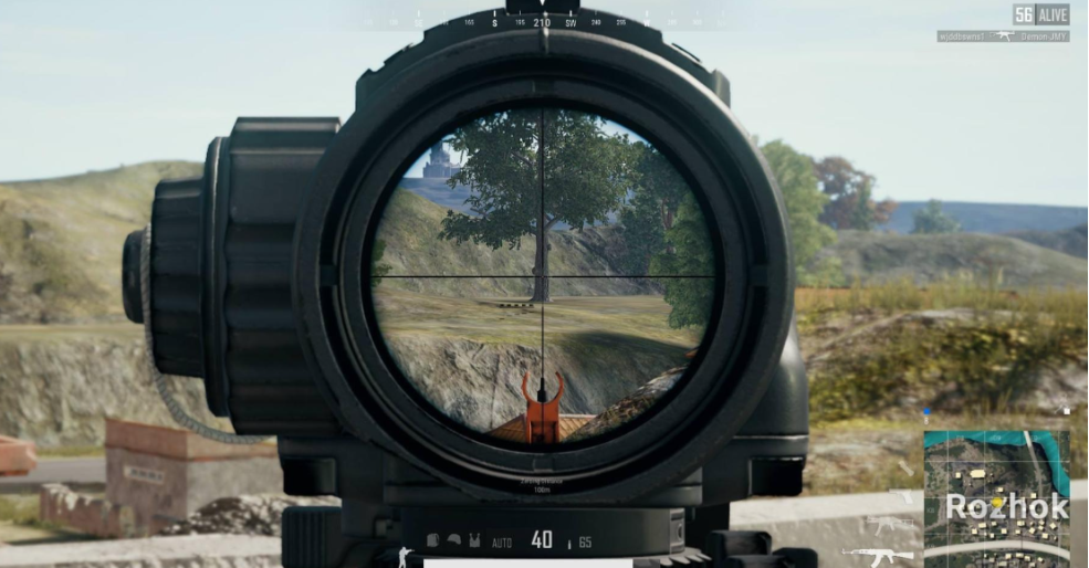 绝地求生中怎么把倍镜拉远