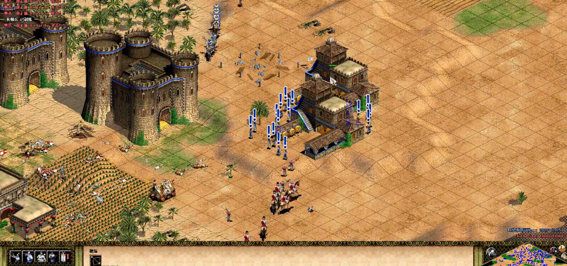 帝国时代2怎么打败乃蛮兵