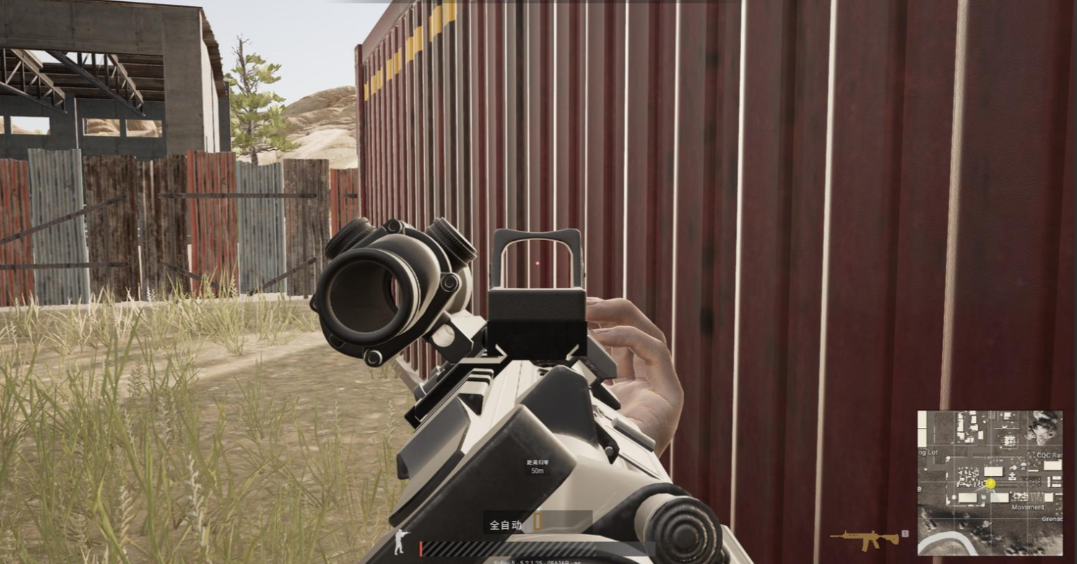 绝地求生大逃杀怎么机瞄