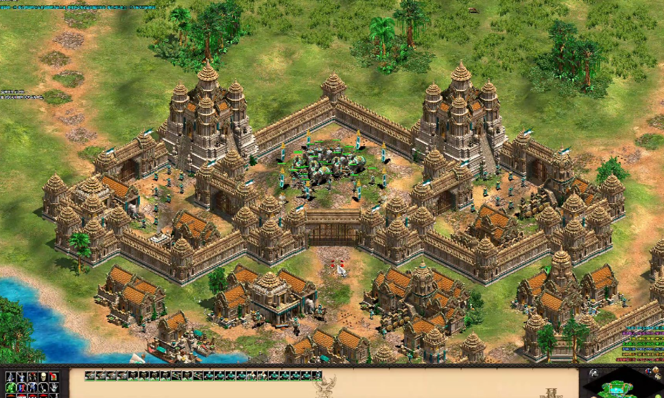 帝国时代2怎么打高棉