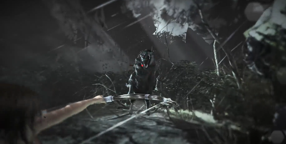 古墓丽影暗影被狼扑倒后怎么按