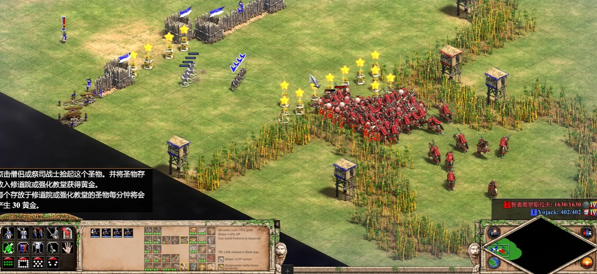 帝国时代2圣物有什么用