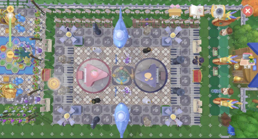 摩尔庄园怎么在地砖上种地