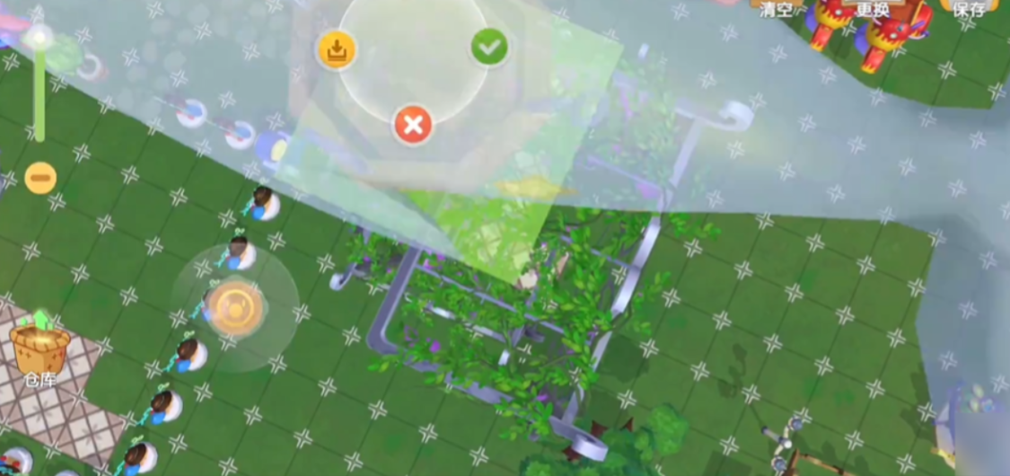 摩尔庄园圆石板怎么叠放 摩尔庄园圆石板怎么叠放