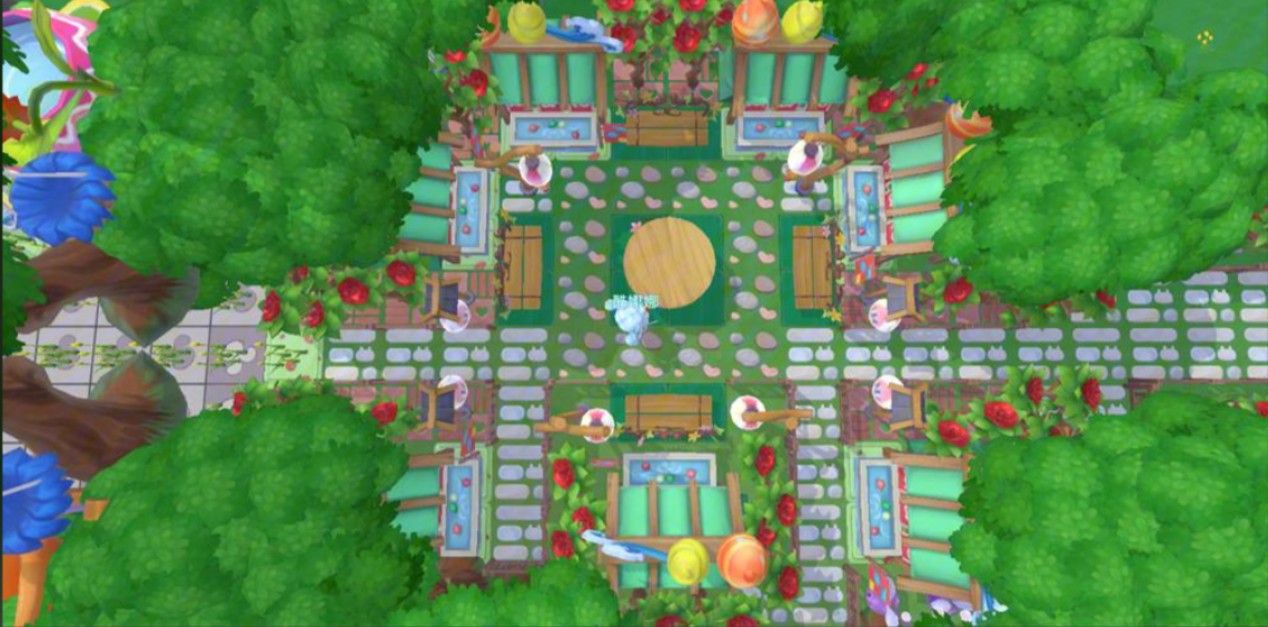 摩尔庄园悬空后怎么移动