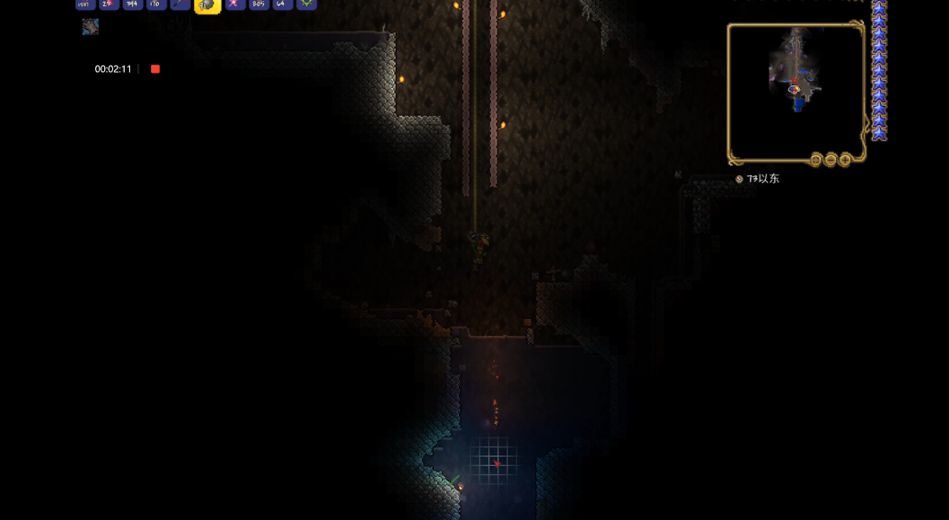 泰拉瑞亚怎么快速挖到地狱