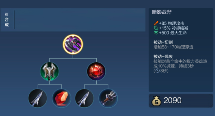 王者荣耀典韦上单怎么出装