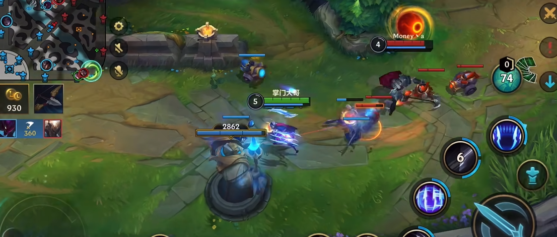 英雄联盟手游刀妹如何连击