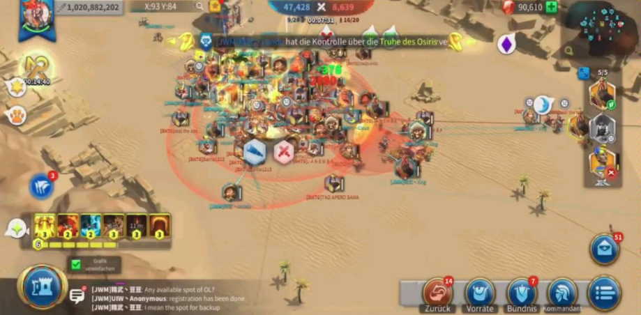 万国觉醒埃及之战如何高效刷分