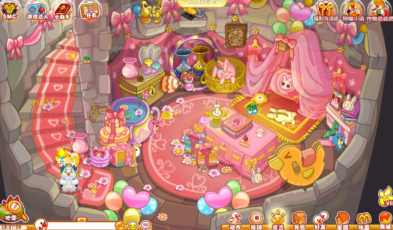 摩尔庄园么么的密室怎么进