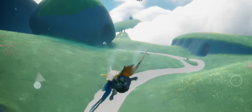 光遇飞行翻滚怎么操作 光遇飞行翻滚怎么操作