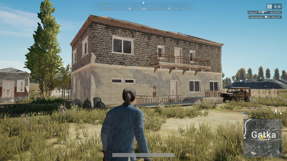 绝地求生如何防守楼层