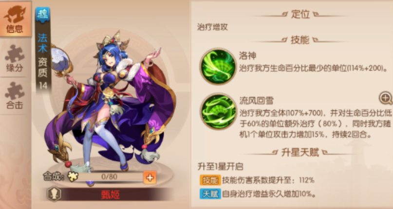 少年三国志2风华绝代阵容有什么用