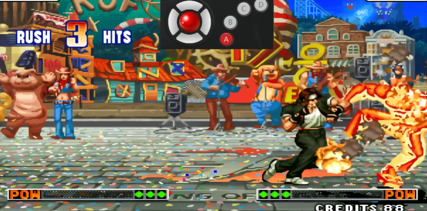 拳皇97草稚京怎么发地波