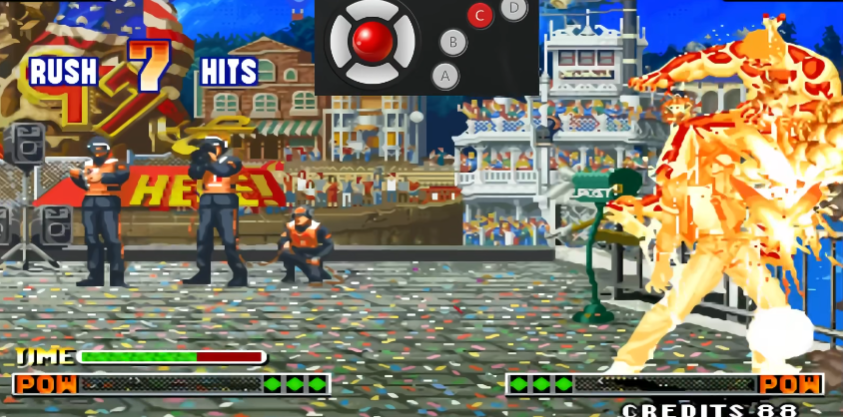 拳皇97草稚京怎么发地波