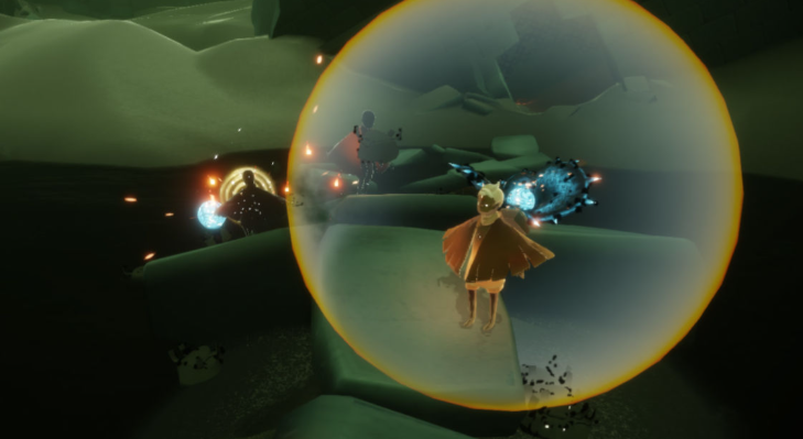 光遇怎么掀开螃蟹