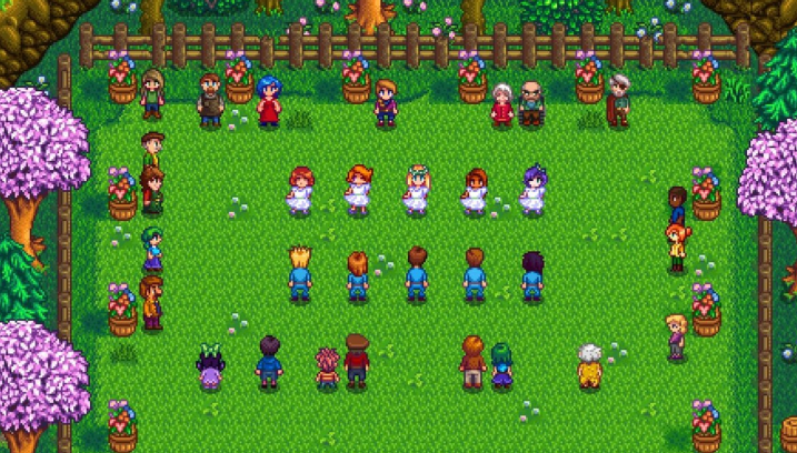 星露谷物语花舞节在哪里举行