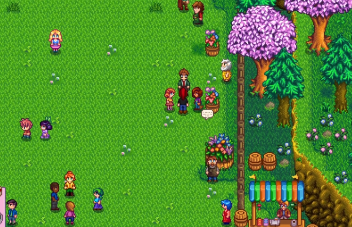 星露谷物语花舞节在哪里举行