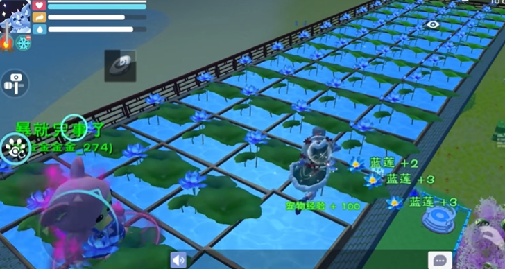 创造与魔法蓝莲花有什么用