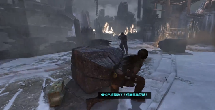 古墓丽影在寺院搜寻珊曼莎怎么过