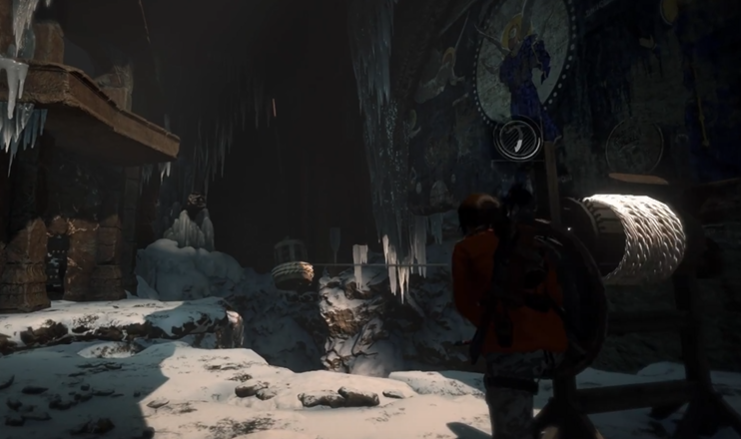 古墓丽影崛起风之声怎么过