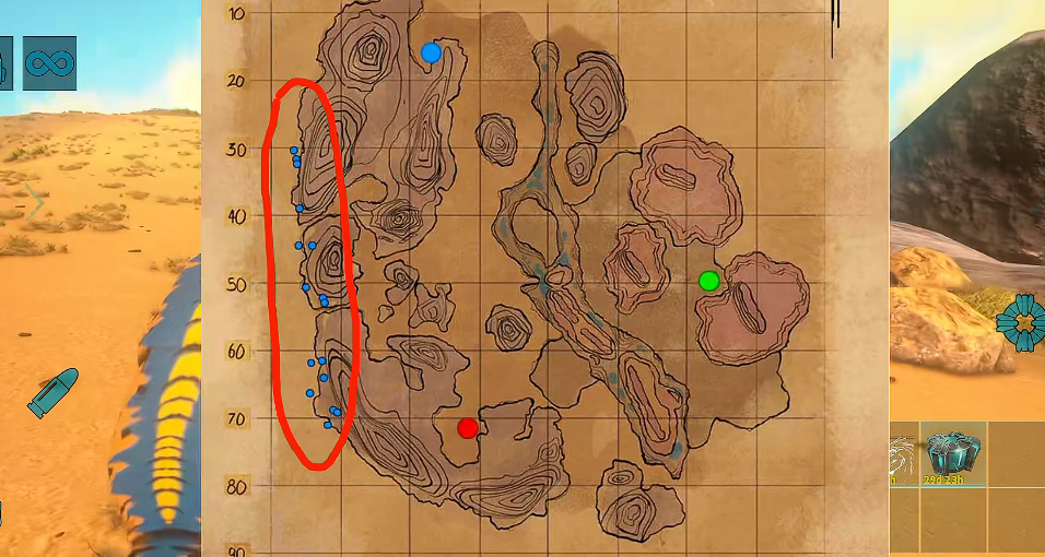 方舟生存进化手游版飞龙谷在哪