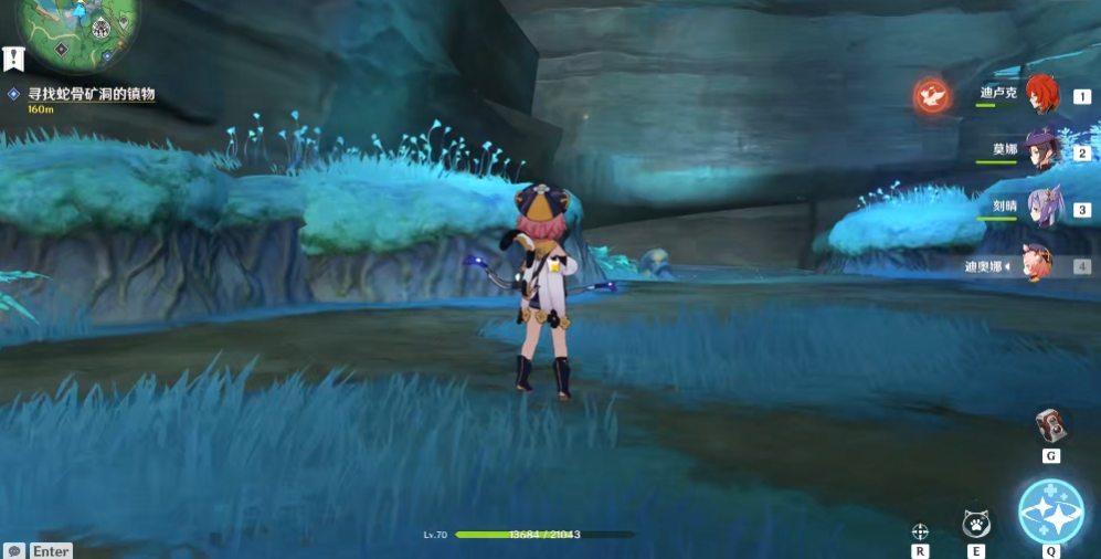 原神开机关的那个怎么过5个拉杆