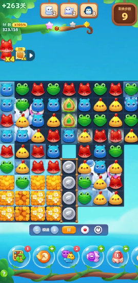 开心消消乐263隐藏关怎么过 开心消消乐263隐藏关怎么过