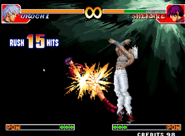 拳皇97大蛇怎么放阳光