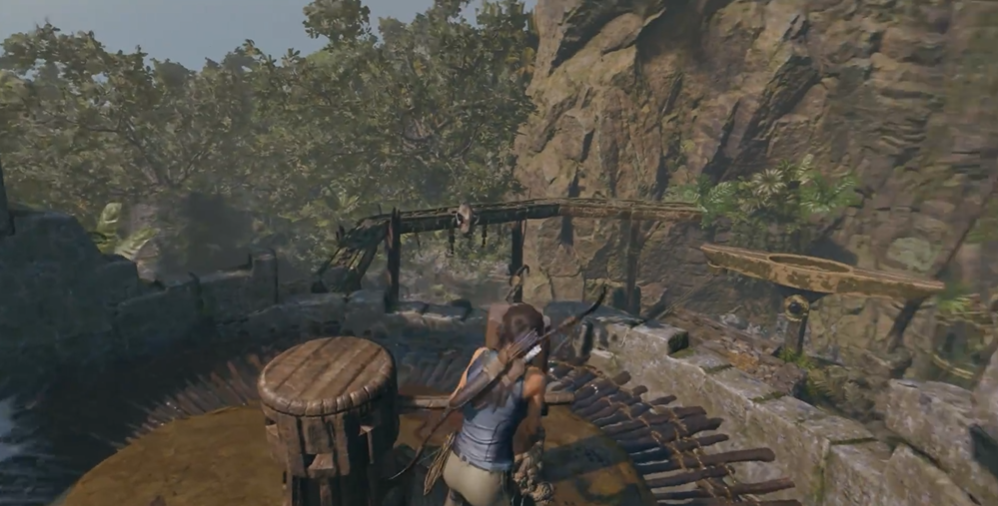 古墓丽影断桥怎么过去