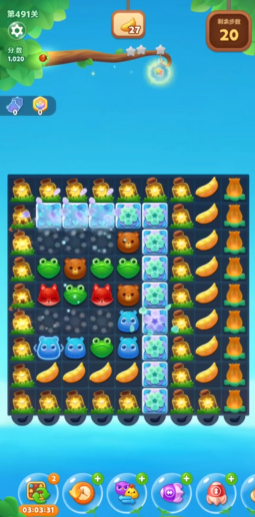 开心消消乐491关怎么过