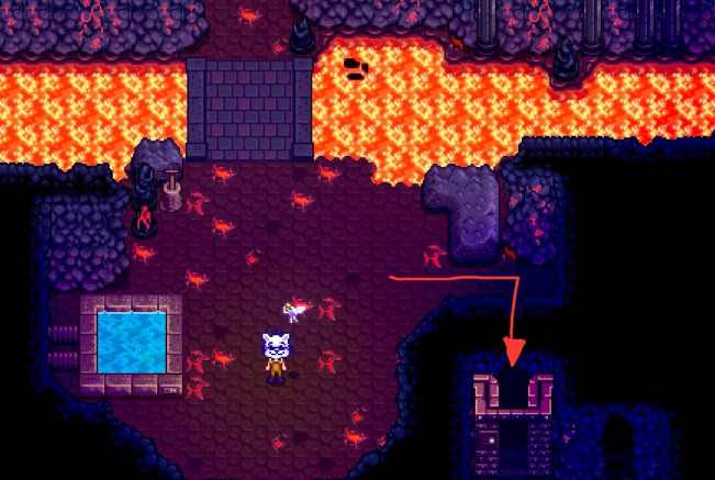 星露谷物语姜岛火山第八关怎么过