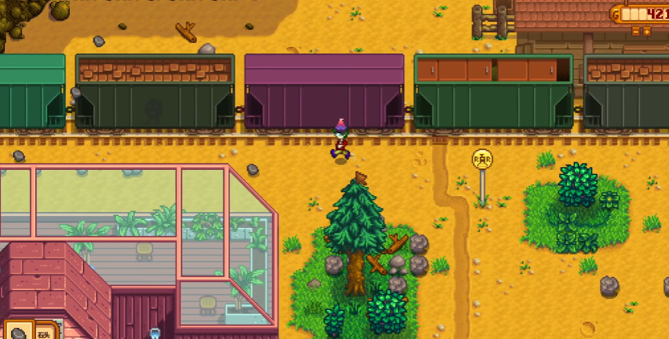 星露谷物语火车怎么掉东西