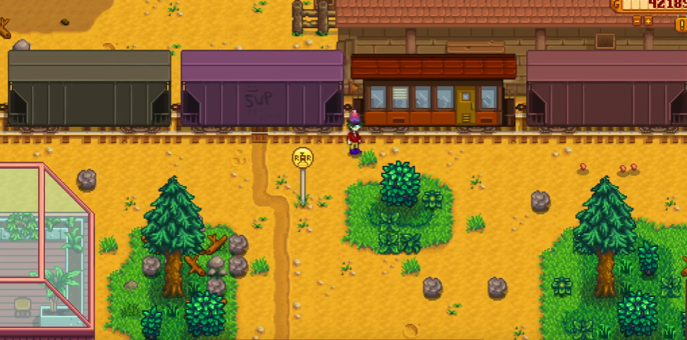 星露谷物语火车怎么掉东西