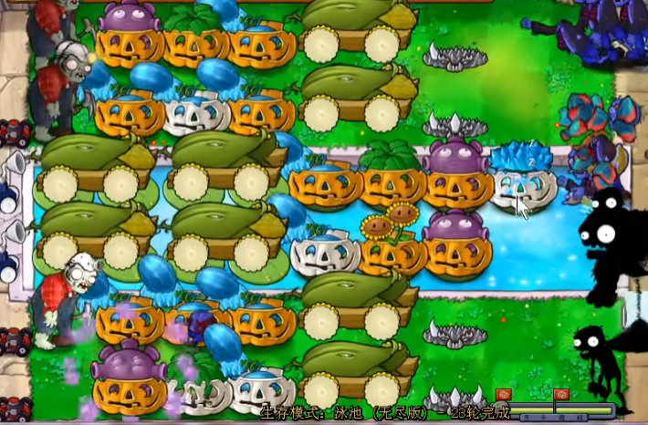 植物大战僵尸无尽版如何搭梯 植物大战僵尸无尽版如何搭梯