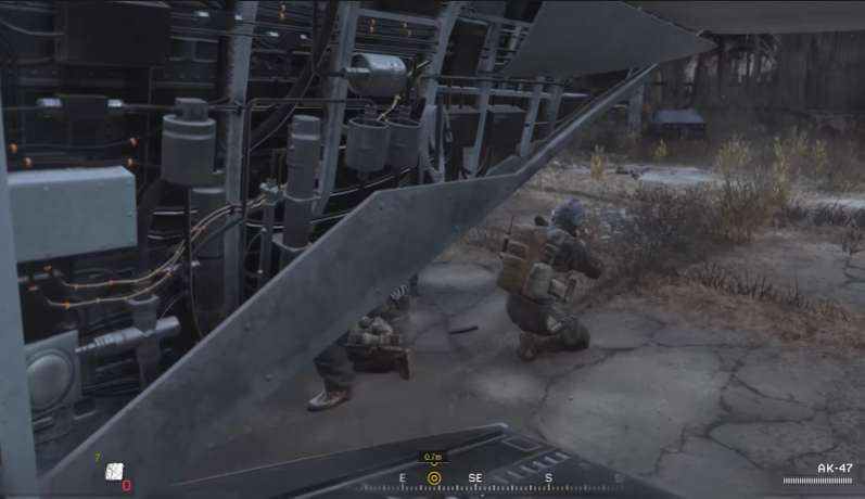 使命召唤4狙击关怎么过关