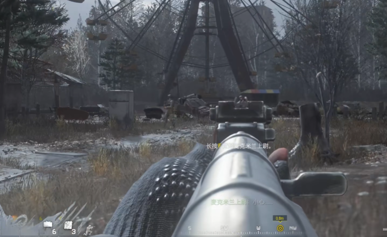 使命召唤4狙击关怎么过关