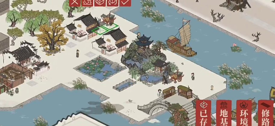 江南百景图拼图布局在哪