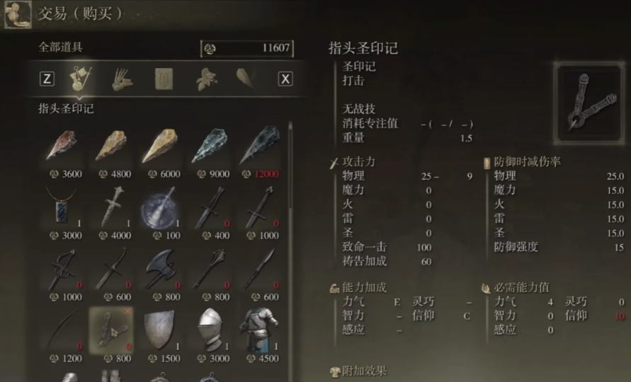 艾尔登法环密使装备推荐什么