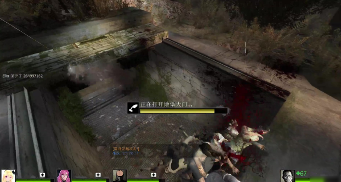 求生之路2刺骨寒溪第二关怎么打